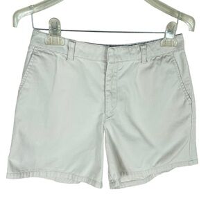 Tommy Hilfiger 100% Cotton Khaki Shorts with 2 Front and 2 Back Pockets Size 4